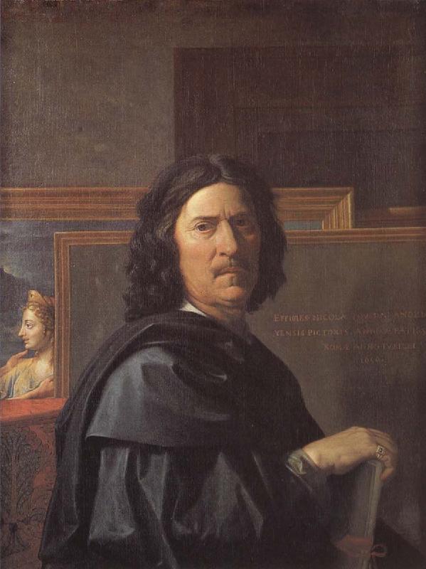 Nicolas Poussin Self-Portrait Germany oil painting art